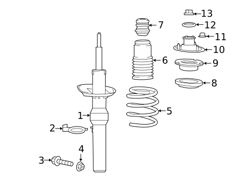 Struts & Components for 2025 Porsche 718 Cayman #0