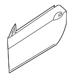 41517294991 - Body: Door Shell for BMW: 640i Gran Coupe, 640i xDrive Gran Coupe, 650i Gran Coupe, 650i xDrive Gran Coupe, M6 Gran Coupe Image