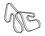 JA665 - Belts &amp; Cooling: Motorcraftâ„¢ Serpentine Belt for Ford Image