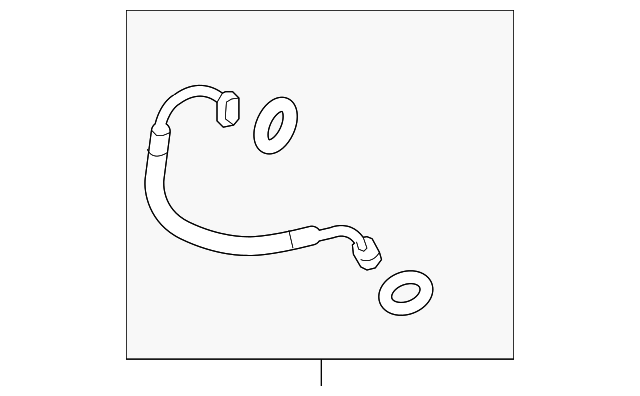 Discharge Hose - Nissan (92490-9KB0A)