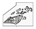 921032M070 - Electrical: Headlamp for Hyundai: Genesis Coupe Image