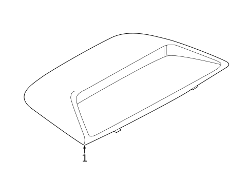 High Mounted Stop Lamp for 2019 Nissan Altima #0