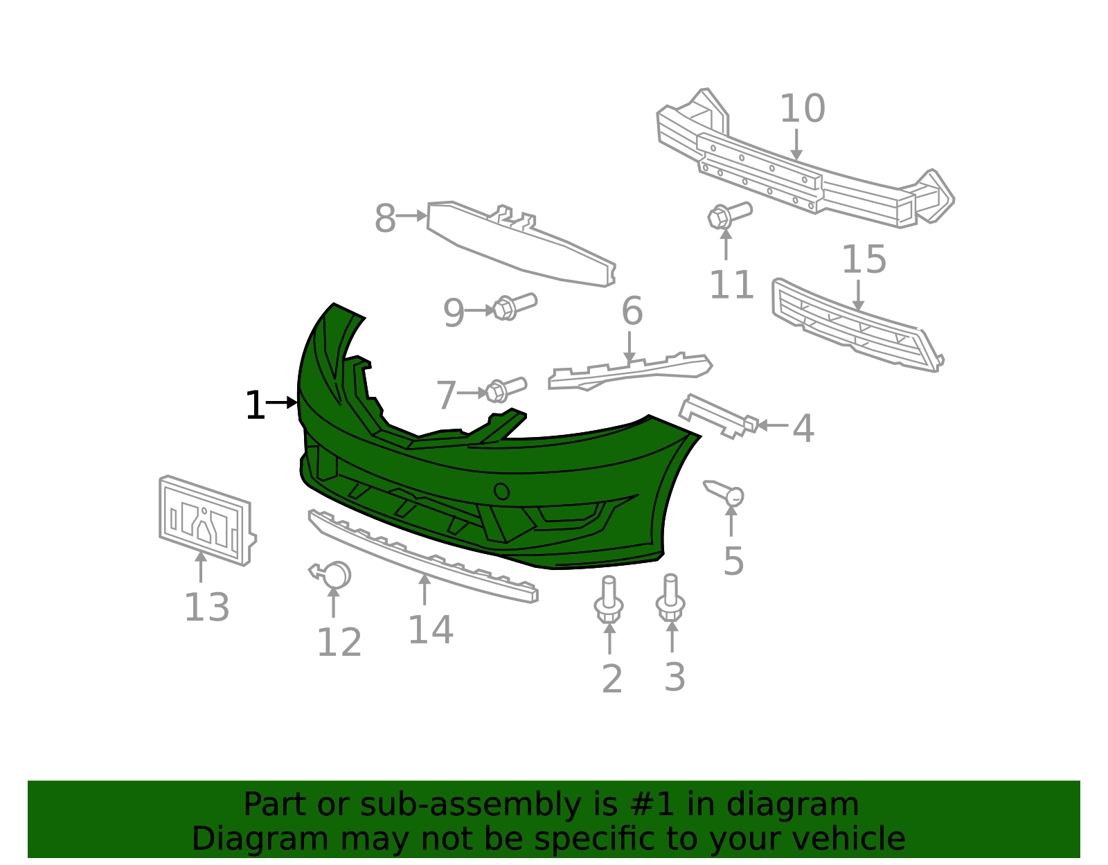 2009-2013 Honda Fit Bumper Cover 04711-TK6-A80ZZ | OEM Parts Online