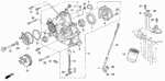 15115PY3000 - Engine: GASKET, MAIN OIL GALLERY for Acura Image