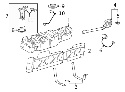 Hardware, Fasteners & Fittings for 2018 Chevrolet Express 2500 #1