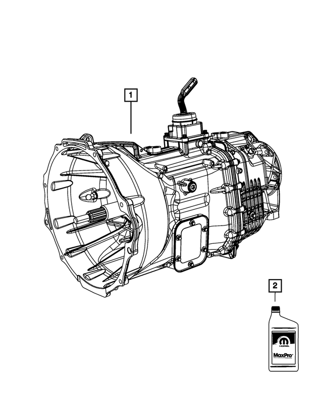 RL104714AA - : 6 Speed Transmission for Mopar Image