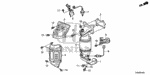 90001RNAA00 - Engine: BOLT, FLANGE (8X27) for Honda Image
