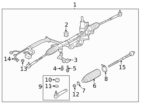 Steering Gear & Linkage for 2021 Subaru WRX #0