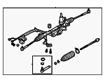 34110VA073 - : Rack And Pinion Assembly for Subaru Image