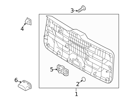 Interior Trim for 2013 Kia Soul #0