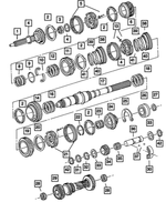 5003039AA - : Second Gear Needle Bearing for Mopar Image