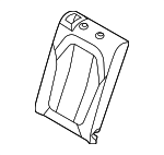 52209495821 - Body: Seat Back Pad for BMW: X5 Image