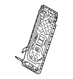 52207444855 - Body: Seat Back Frame for BMW: X5, X6 Image