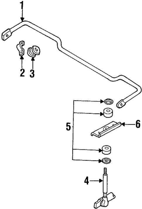 Rear Suspension for 1999 Mercury Villager #2