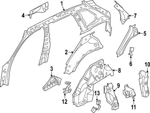 Inner Structure for 2023 BMW iX #0