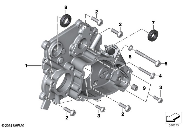 7129907412 - Fuel System: Fillister-Head Screw - M5X16-8.8-ZNNIV for BMW-Motorrad Image