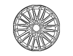 4261150680 - : Wheel, Alloy for Lexus: LS460, LS600h Image