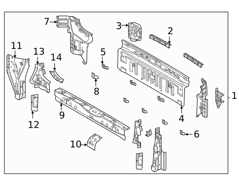 Rear Body for 2025 Toyota Sienna #0
