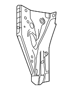 5837508030 - Body: Rear Body Reinforcement for Toyota Image