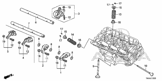 Valve - Rocker Arm (FR.) for 2014 Acura TL #0