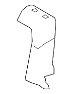 7150560110 - Body: Seat Back Pad for Lexus: LX570 Image