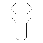 7147129160 - Body: Radiator Support Screw for BMW Image