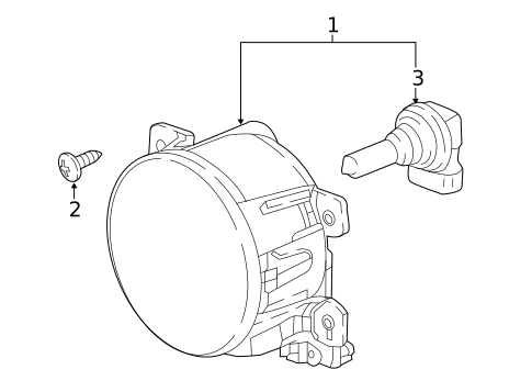 Fog Lamps for 2018 Honda Odyssey #0