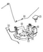 5152030AA - Electrical: Windshield Washer Pump Grommet for Mopar Image