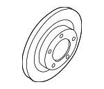 DC20F4U00CNW - Brakes: Value Advantageâ„¢ ROTOR-DISC BRAKE,REAR for Infiniti Image