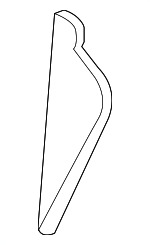 554440E020E0 - Body: Side Cover for Lexus: RX350, RX450h Image