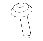 PAF912784 - Body: Mount Bracket Bolt for Porsche Image
