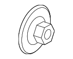 PAF108333 - Body: Lock Cable Nut for Porsche Image