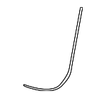 51415A47499 - Body: Seal Strip for BMW: 430i Gran Coupe, 430i xDrive Gran Coupe, i4, M440i Gran Coupe, M440i xDrive Gran Coupe Image