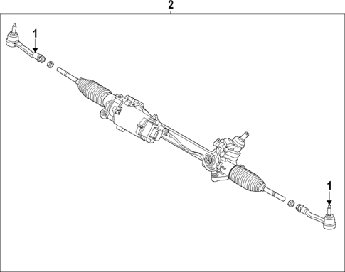 Steering Gear & Linkage for 2024 Genesis Electrified G80 #1