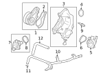 91315PNA003 - Cooling System: Connector Pipe O-Ring for Honda Image