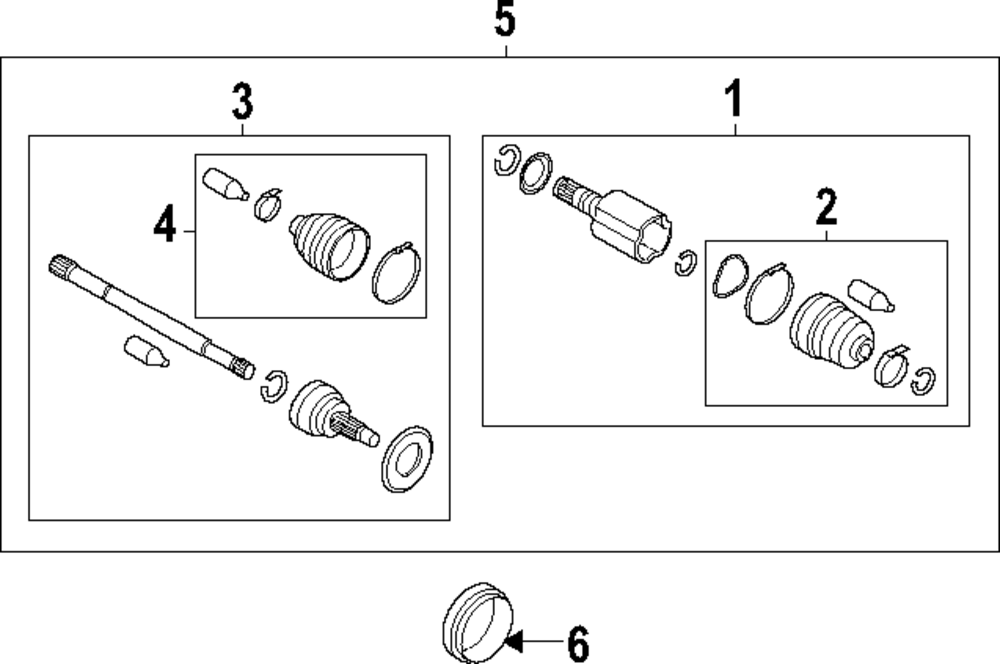 2001-2024 Subaru Oil Seal-35X50X9 Left / Driver's Side Axle