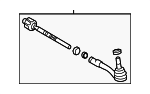 32106784716 - Steering: Tie Rod Assembly for BMW Image