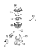 6512438AA - Fuel and Accelerator Pedal: Hex Flange Head Screw for Mopar Image