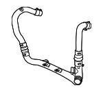 LK4Z6F073G - Cooling System: Inter-cooler Pipe for Ford Image