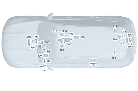 Antenna, Antenna Amplifier and Wiringharnesses for 2024 Mercedes-Benz GLE350 #0