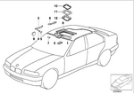 51448173534 - : Headliner, Sunroof for BMW Image