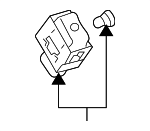 841500E010 - Body: Switch for Lexus: RX330, RX350, RX400h Image