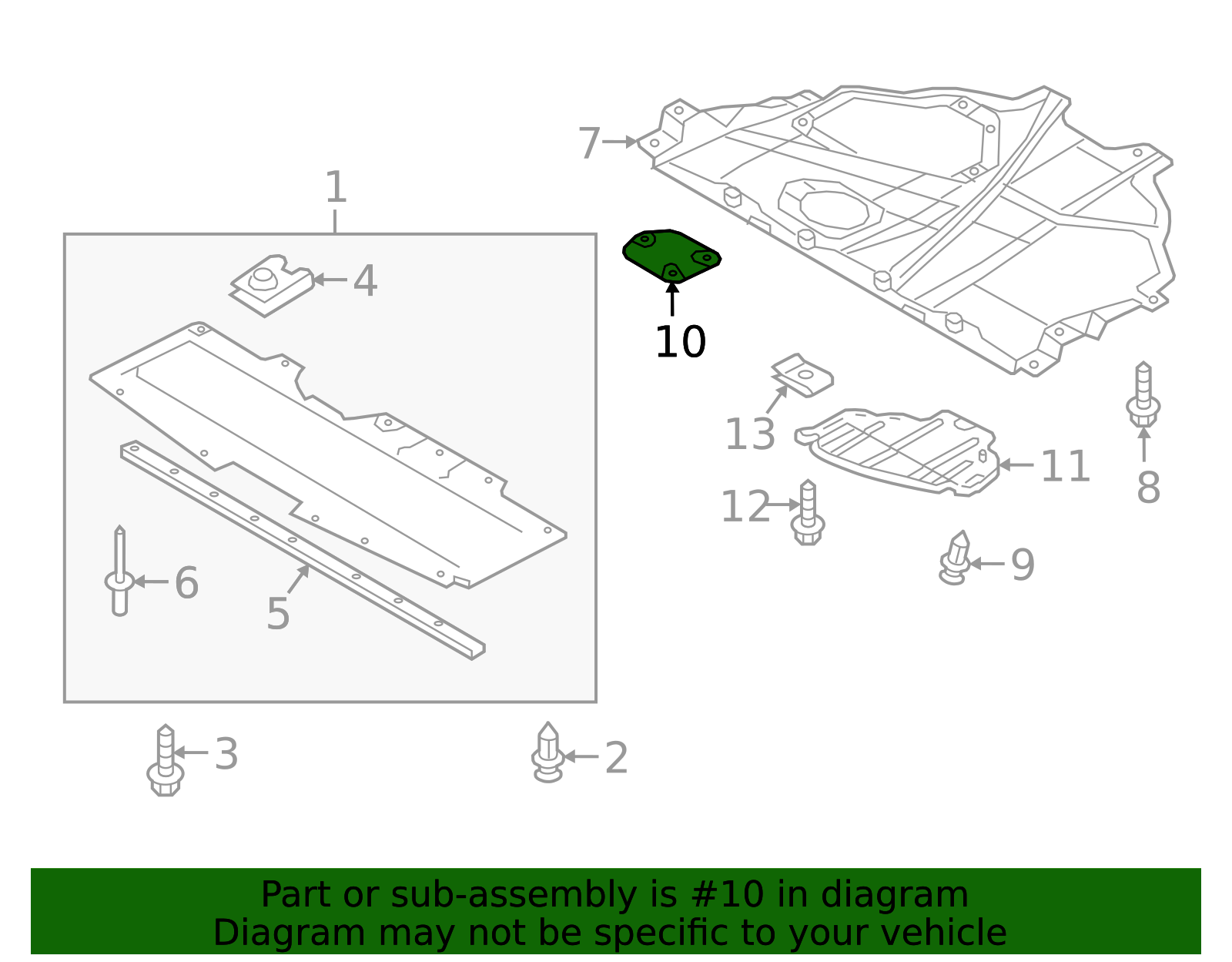 BCJH-56-078 - Engine Oil Drain Plug Access Cover - 2019-2025 Mazda