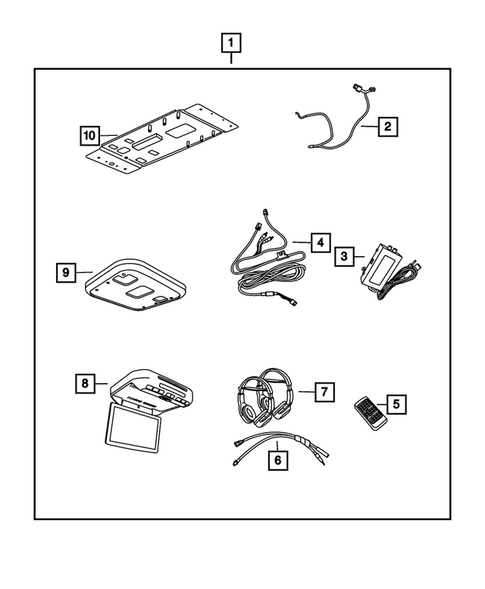 Audio & Electronics for 2011 Chrysler Town & Country #0