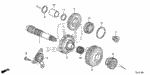 232215B7000 - Transmission - Automatic: COUNTERSHAFT for Honda Image