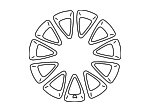 4261153120 - : Wheel, Alloy for Lexus Image