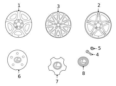 Covers & Trim for 2001 Lexus IS300 #0