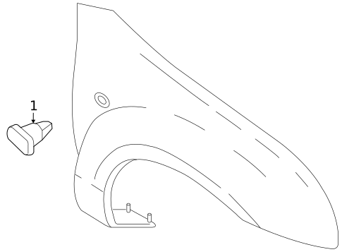 Side Marker Lamps for 2007 Mercury Mariner #0
