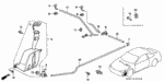 91531SL4J01 - Electrical/Exhaust/Heater/Fuel: CLAMP, TUBE (3.5) for Honda Image