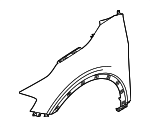 66310P1000 - Body: Fender for Kia Image